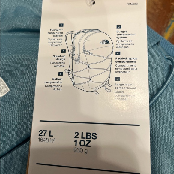 NWT North Face Women’s Borealis Backpack - Picture 6 of 9